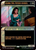 Deanna Troi, Psychic Counsel (Showcase) (Surge Foil) (TRK-499) - Star Trek Foil