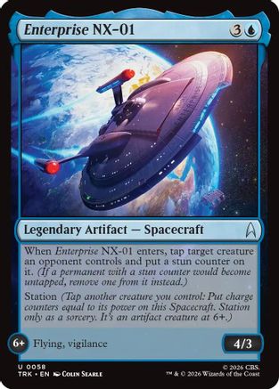 Enterprise NX-01 (TRK-058) - Star Trek