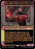 Will Riker, First in the Field (Showcase) (TRK-385) - Star Trek Foil