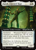 Korok, Liberated Rage (Extended Art) (TRC-228) - Commander: Star Trek