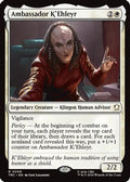 Ambassador K'Ehleyr (Surge Foil) (TRC-009) - Commander: Star Trek Foil