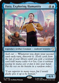 Data, Exploring Humanity (Surge Foil) (TRC-040) - Commander: Star Trek Foil
