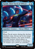 Tuvok, Chief Tactical Officer (Surge Foil) (TRC-053) - Commander: Star Trek Foil