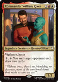 Commander William Riker (Surge Foil) (TRC-091) - Commander: Star Trek Foil
