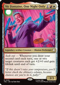 Vic Fontaine, One Night Only (Surge Foil) (TRC-108) - Commander: Star Trek Foil