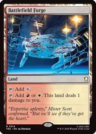 Battlefield Forge (TRC-514) - Commander: Star Trek