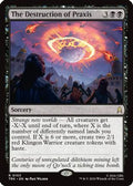 The Destruction of Praxis (TRK-103) - Star Trek Foil