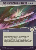 The Destruction of Praxis (Showcase) (Surge Foil) (TRK-538) - Star Trek Foil