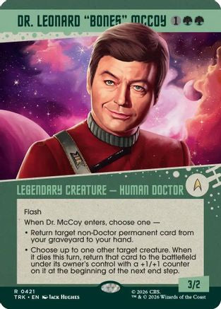Dr. Leonard "Bones" McCoy (Showcase) (TRK-421) - Star Trek