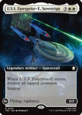 U.S.S. Enterprise-E, Sovereign (Extended Art) (TRC-244) - Commander: Star Trek