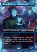Data, Professor of Humanities (Borderless) (TRC-189) - Commander: Star Trek