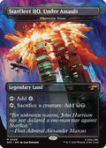 Starfleet HQ, Under Assault - Phyrexian Tower (Borderless) (SDS-029) - Star Trek: Stardates Foil