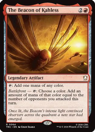 The Beacon of Kahless (Surge Foil) (TRC-064) - Commander: Star Trek Foil