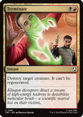 Terminate (Surge Foil) (TRC-481) - Commander: Star Trek Foil
