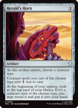 Herald's Horn (Surge Foil) (TRC-493) - Commander: Star Trek Foil