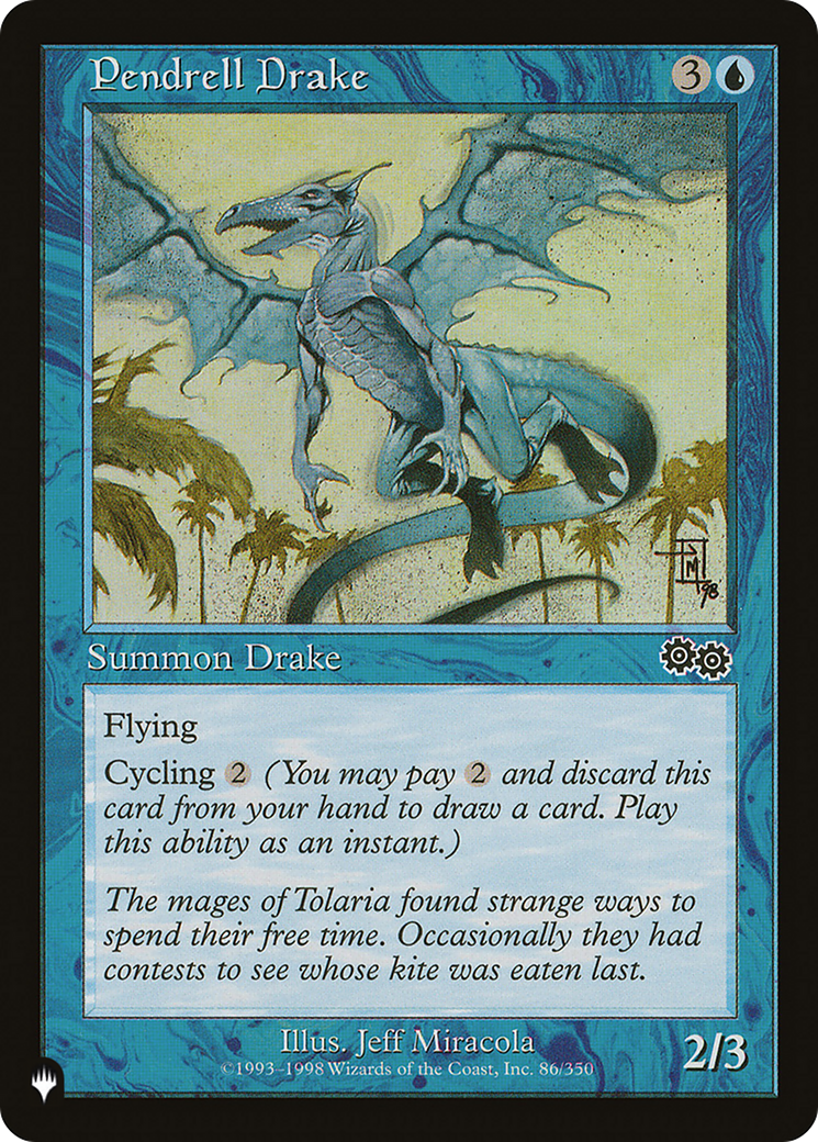 Pendrell Drake (LIST-USG-86) - The List