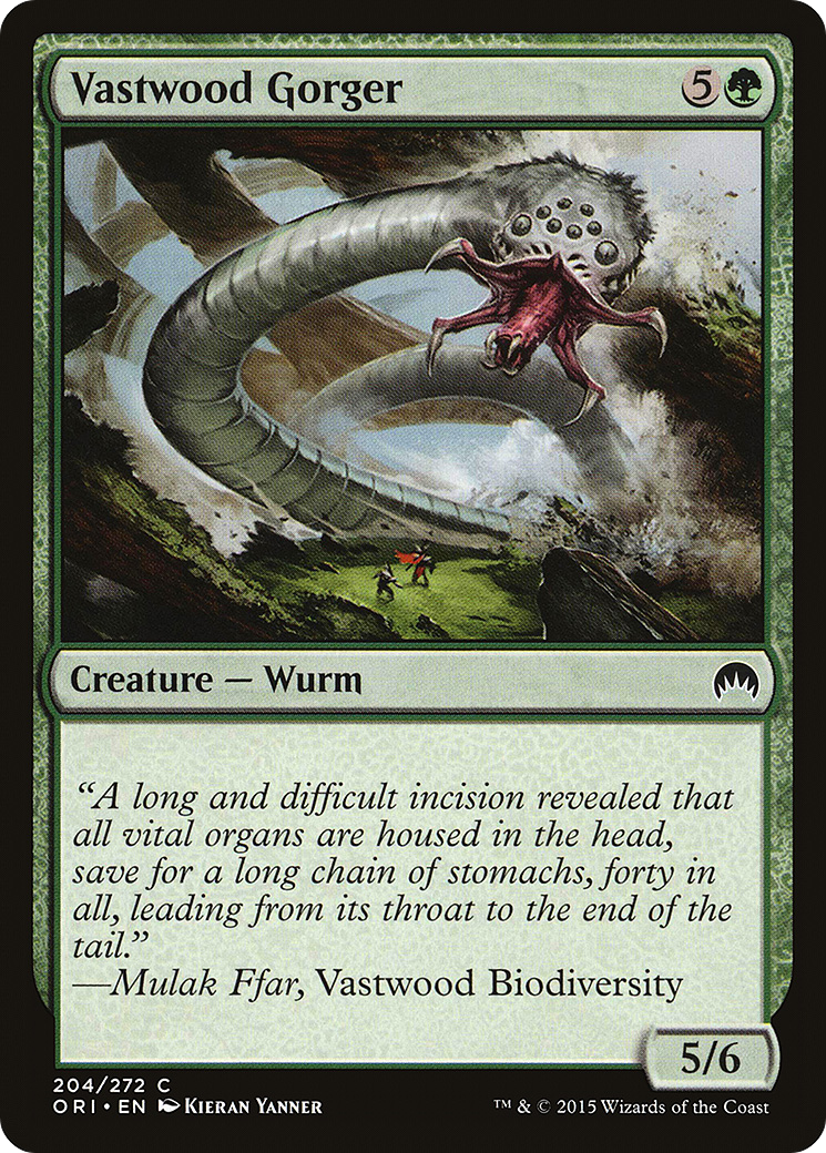 Vastwood Gorger (ORI-204) - Magic Origins Foil