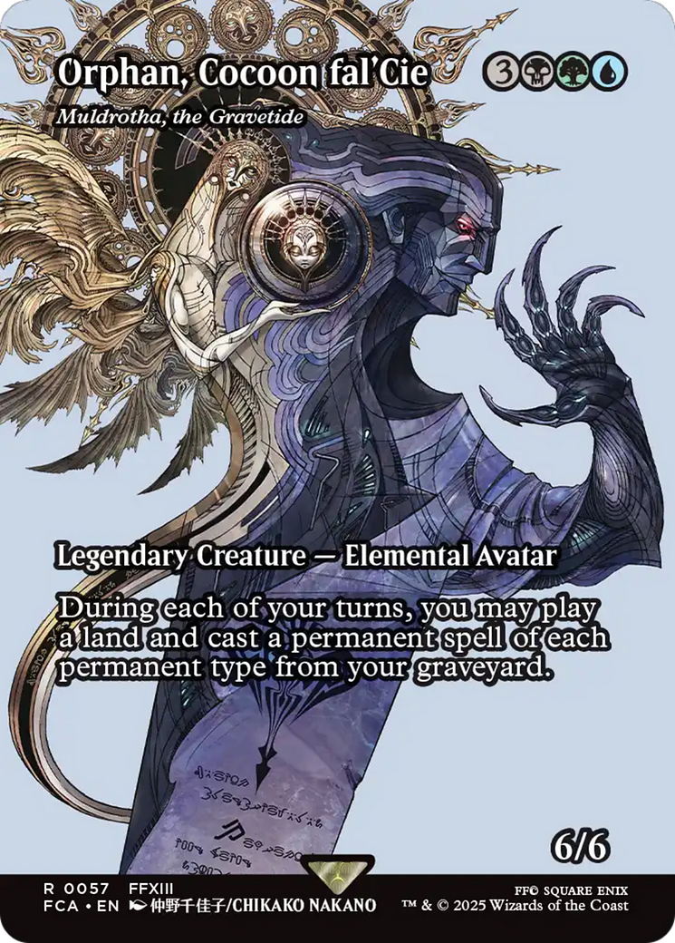Muldrotha, the Gravetide (FCA-057) - FINAL FANTASY: Through the Ages / Orphan, Cocoon fal'Cie (Borderless) Foil