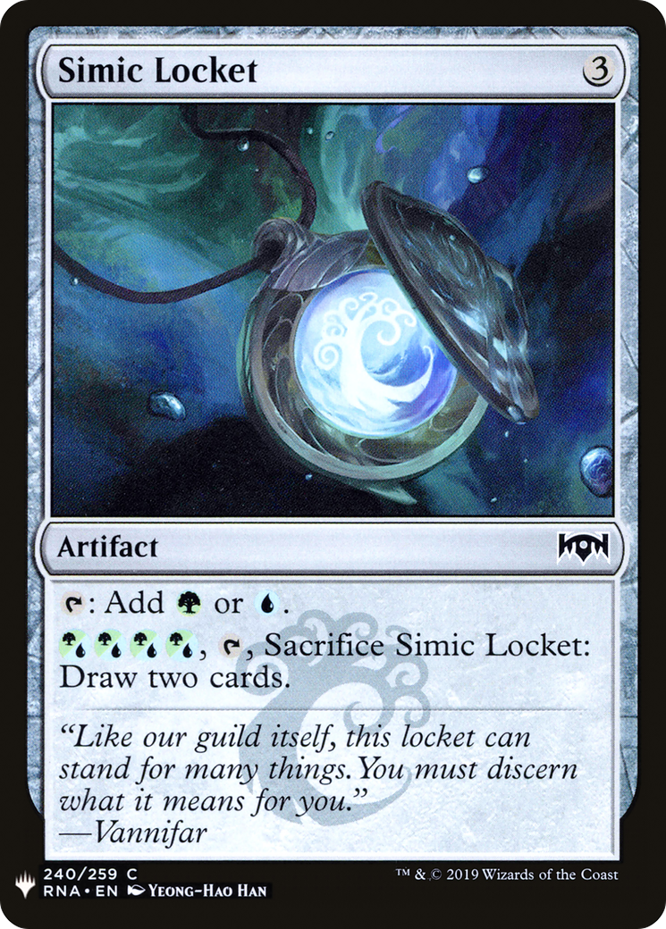 Simic Locket (LIST-240) - The List