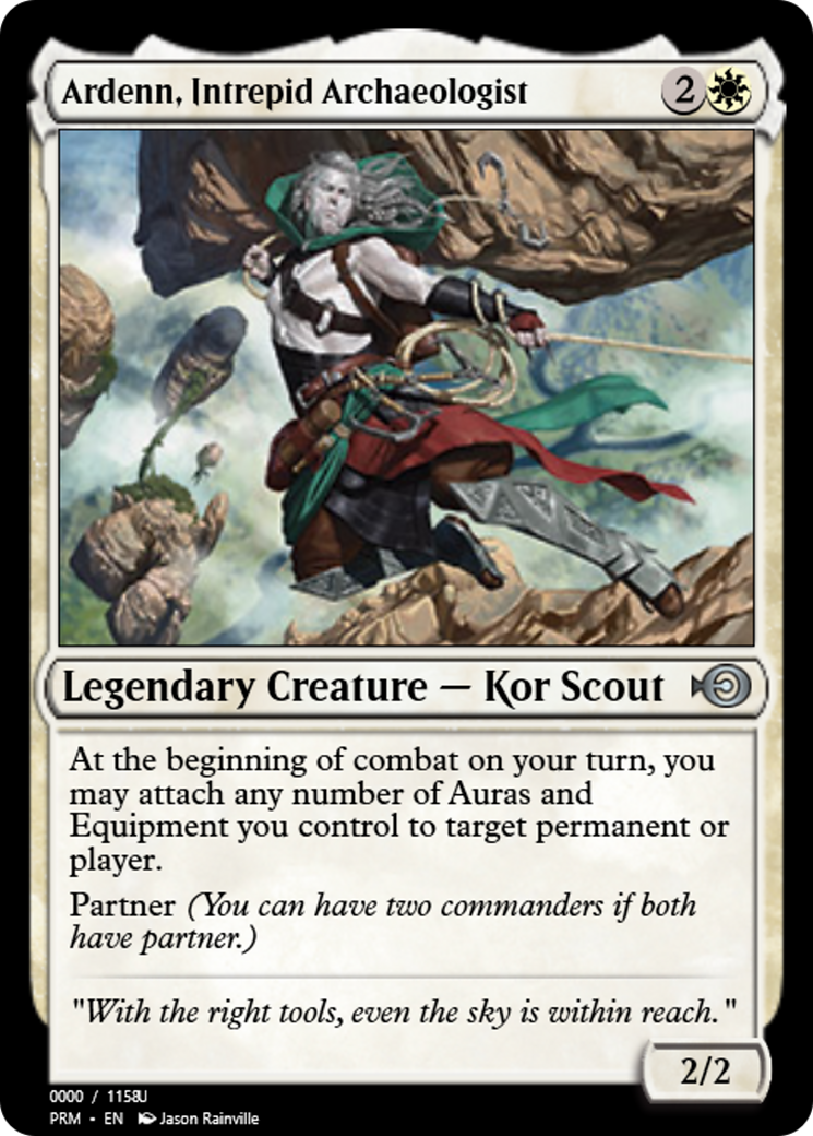 Ardenn, Intrepid Archaeologist (PRM-86304) - Magic Online Promos Foil