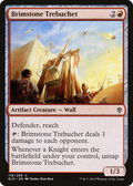 Brimstone Trebuchet (ELD-116) - Throne of Eldraine Foil