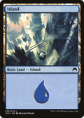 Island (259) (ORI-259) - Magic Origins Foil