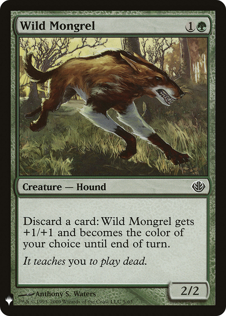 Wild Mongrel (LIST-005) - The List
