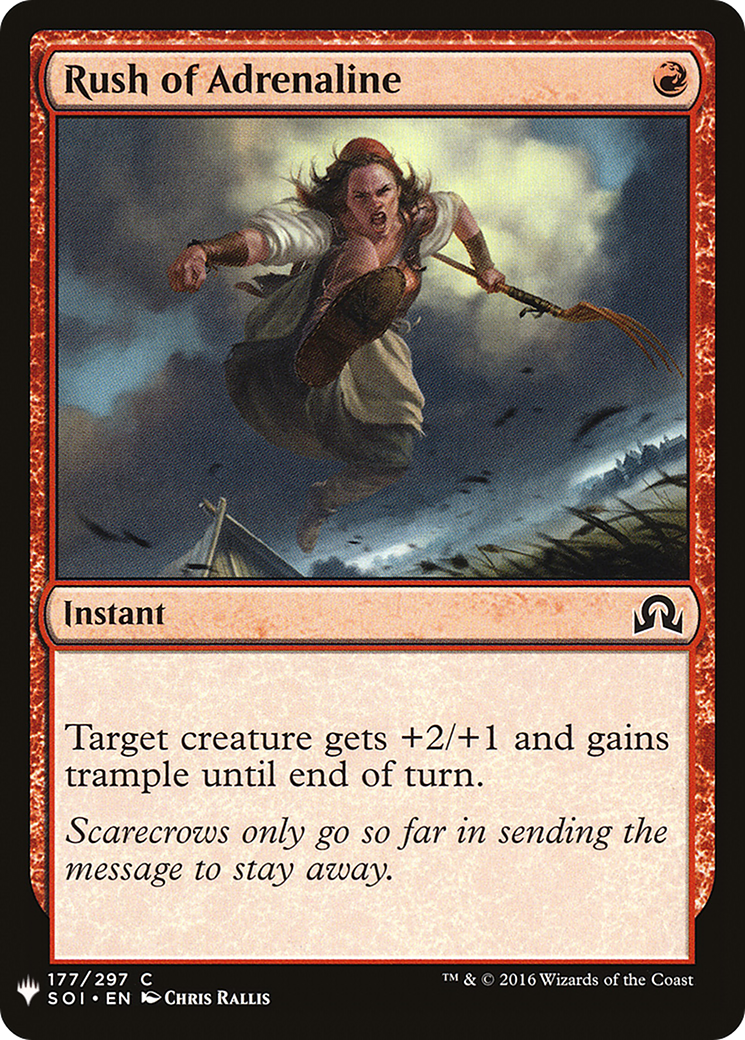 Rush of Adrenaline (LIST-177) - The List