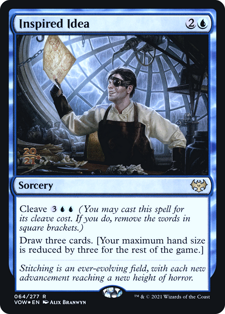 Inspired Idea (PRE-64S) - Innistrad: Crimson Vow Promos Foil
