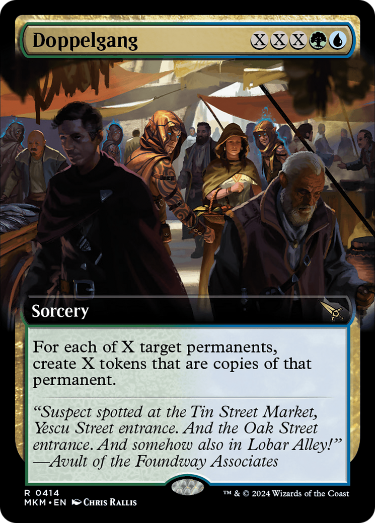 Doppelgang (Extended Art) (MKM-414) - Murders at Karlov Manor: (Extended Art)