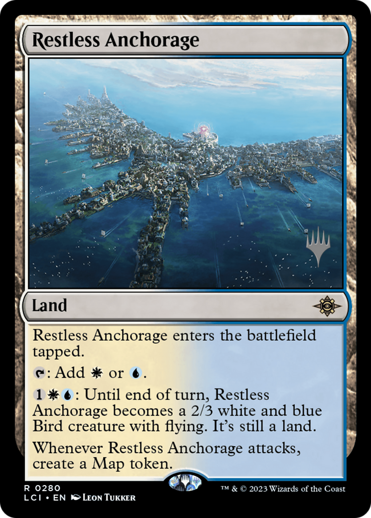 Restless Anchorage (PPLCI-280P) - The Lost Caverns of Ixalan Promos Foil