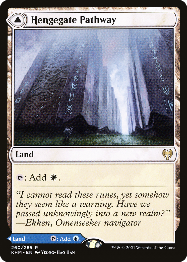 Hengegate Pathway (KHM-260) - Kaldheim Foil