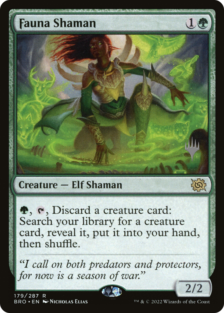 Fauna Shaman (PPBRO-179P) - The Brothers' War Promos Foil