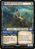 Merfolk Secretkeeper (Showcase) (ELD-284) - Throne of Eldraine: (Showcase)