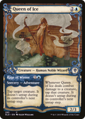 Queen of Ice (Showcase) (ELD-285) - Throne of Eldraine: (Showcase)