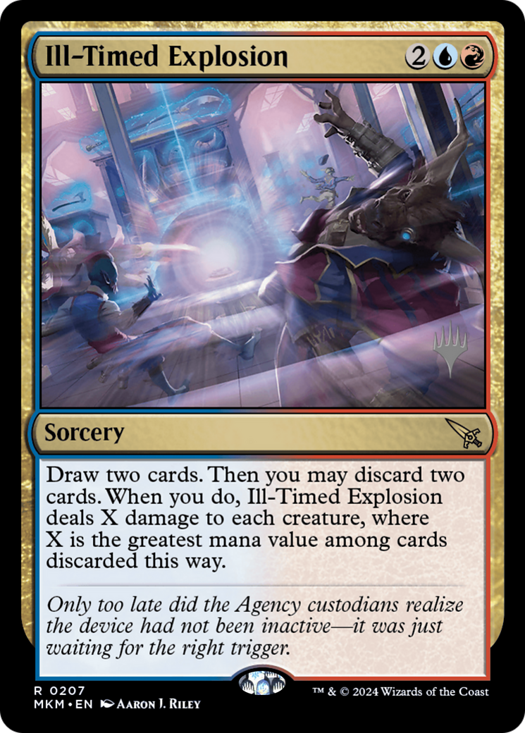 Ill-Timed Explosion (PPMKM-207P) - Murders at Karlov Manor Promos