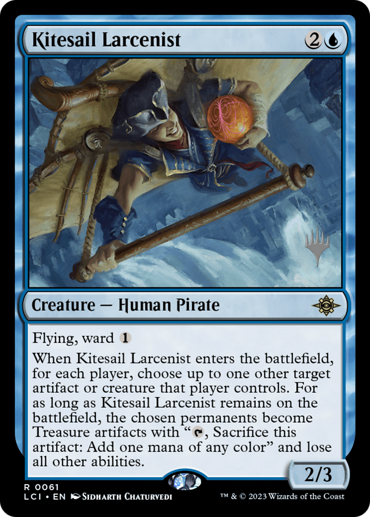 Kitesail Larcenist (PPLCI-61P) - The Lost Caverns of Ixalan Promos