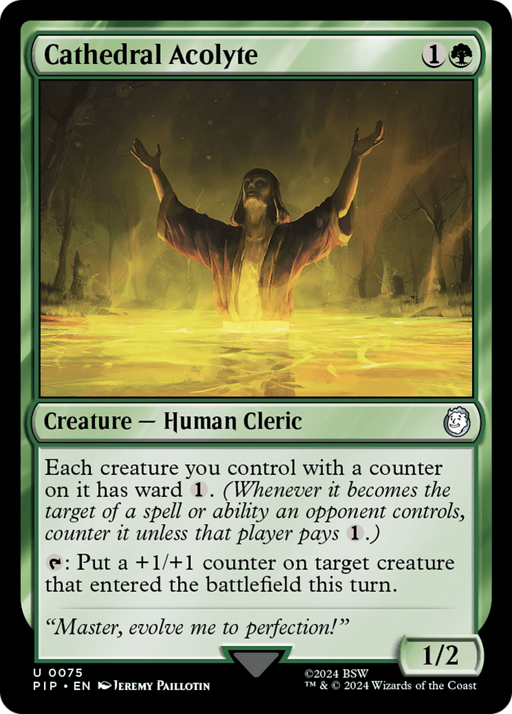 Cathedral Acolyte (PIP-075) - Fallout