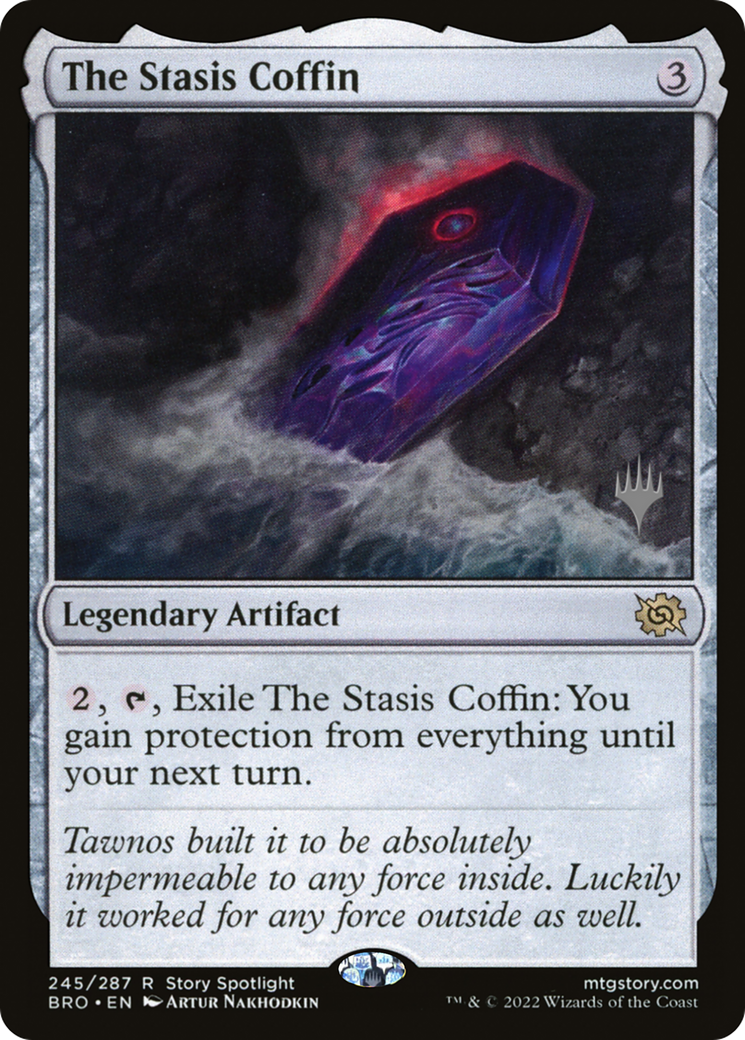 The Stasis Coffin (PPBRO-245P) - The Brothers' War Promos