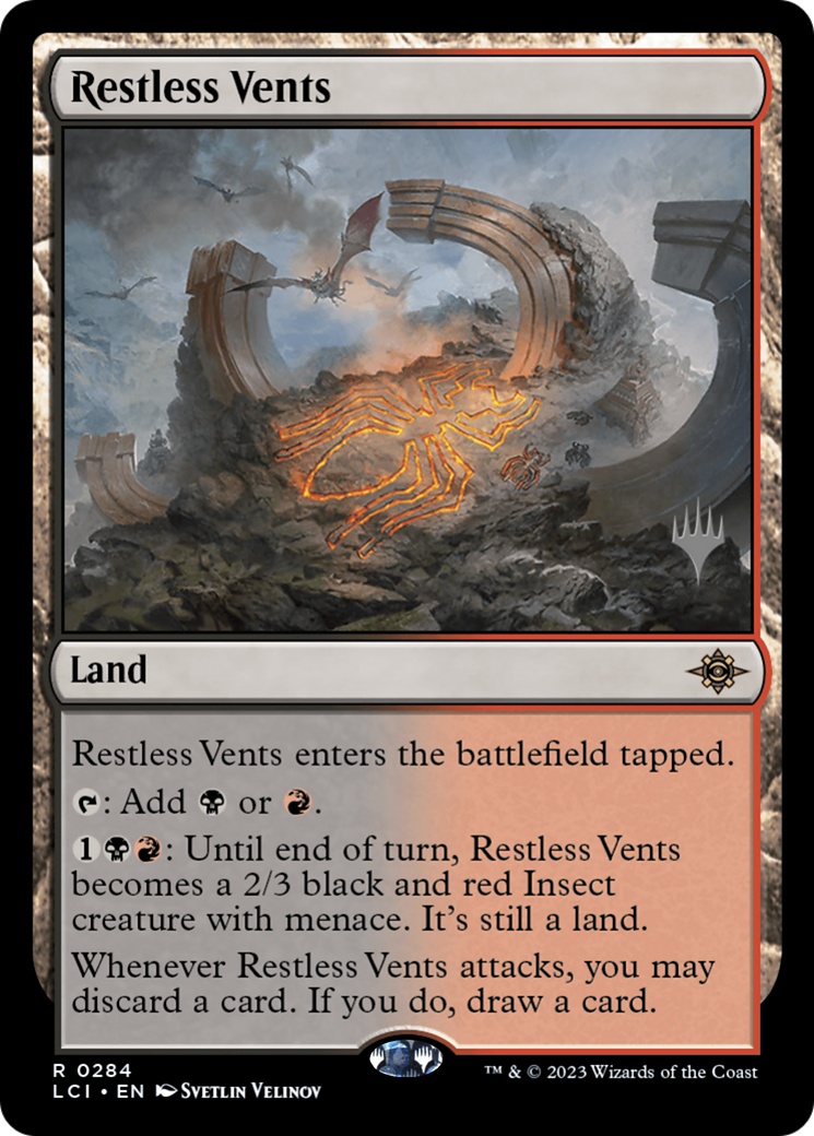 Restless Vents (PPLCI-284P) - The Lost Caverns of Ixalan Promos