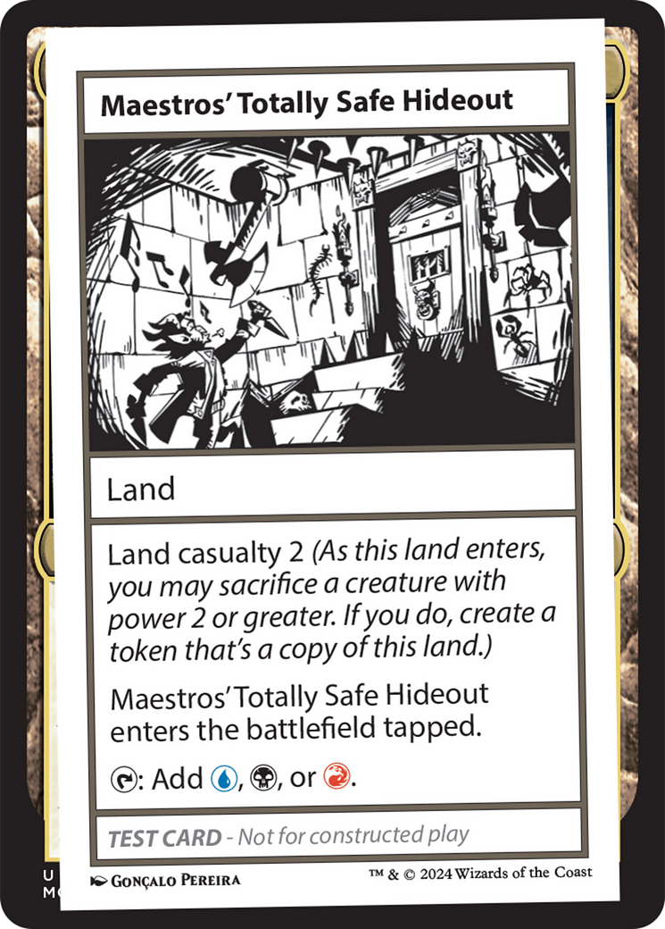 Maestros' Totally Safe Hideout (MB2PC-) - Mystery Booster 2