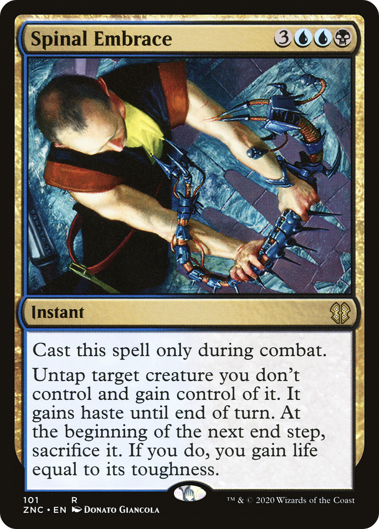 Spinal Embrace (ZNC-101) - Zendikar Rising Commander