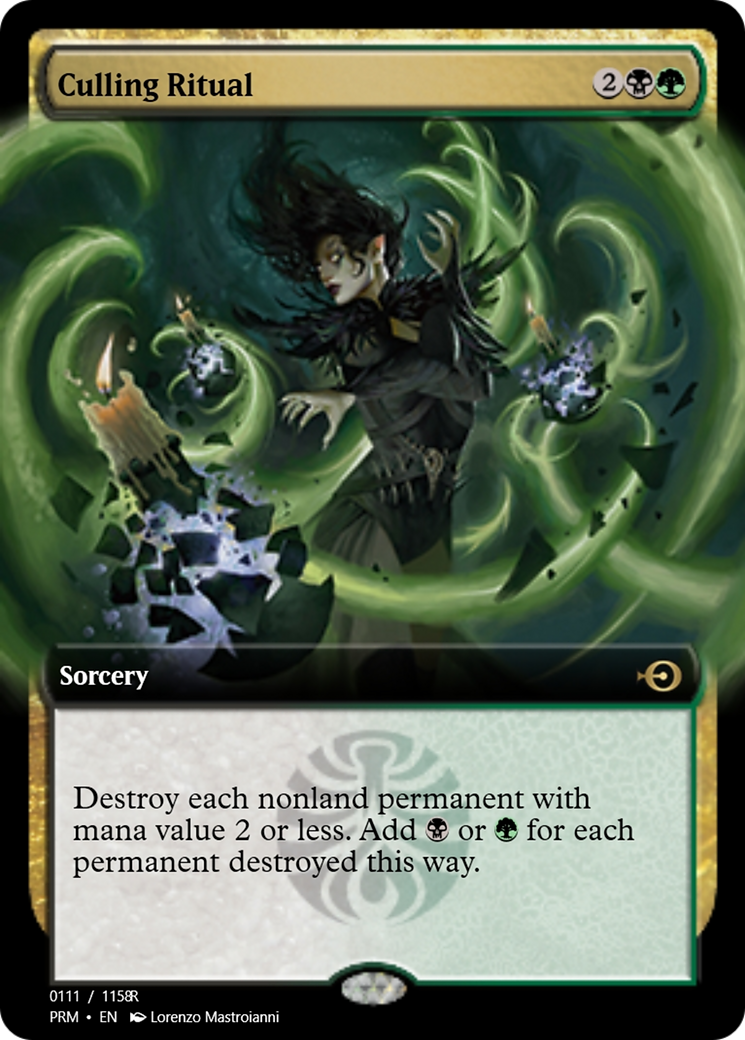 Culling Ritual (PRM-90194) - Magic Online Promos