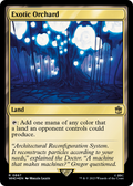 Exotic Orchard (Surge Foil) (WHO-867) - Doctor Who Foil