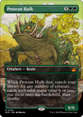 Protean Hulk (Anime Borderless) (RVR-435) - Ravnica Remastered (Borderless)