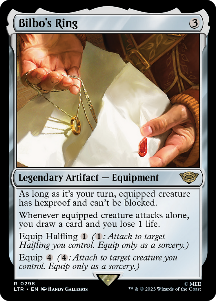 Bilbo's Ring (LTR-298) - The Lord of the Rings: Tales of Middle-earth