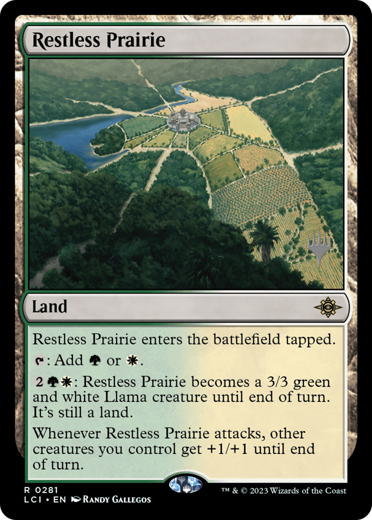 Restless Prairie (PPLCI-281P) - The Lost Caverns of Ixalan Promos