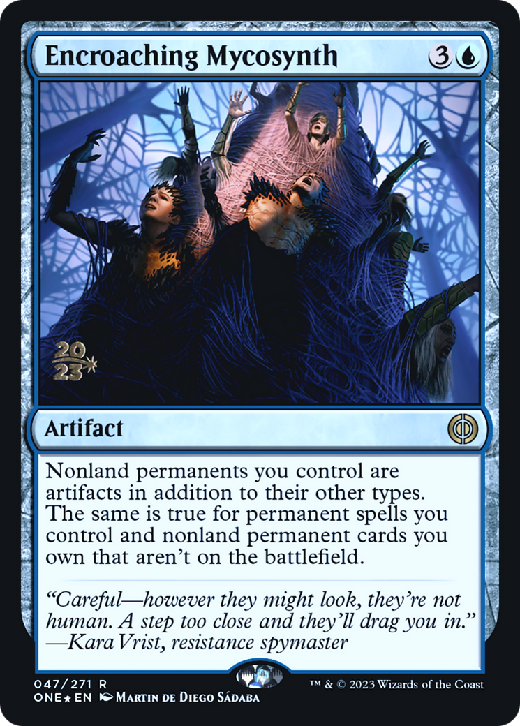 Encroaching Mycosynth (PRE-47S) - Phyrexia: All Will Be One Promos Foil