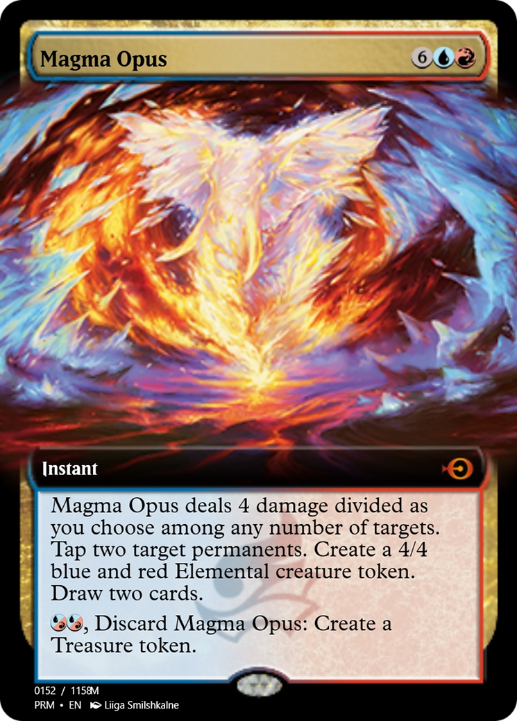 Magma Opus (PRM-90276) - Magic Online Promos: (Extended Art)