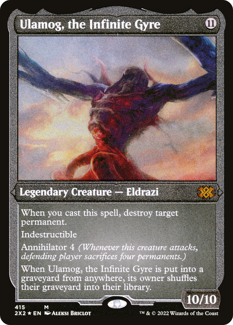 Ulamog, the Infinite Gyre (2X2-415) - Double Masters 2022 Foil
